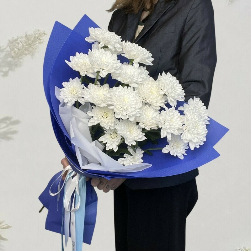 Bouquet of white chrysanthemums \\ Feelings, standart
