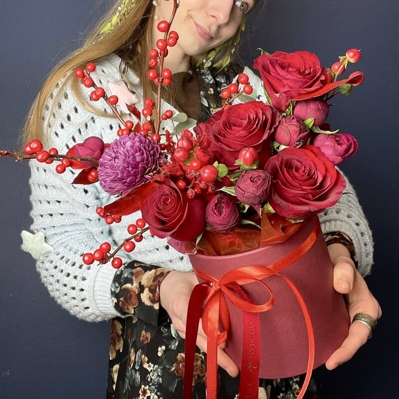 Коробка на подарок коллеге, стандартный