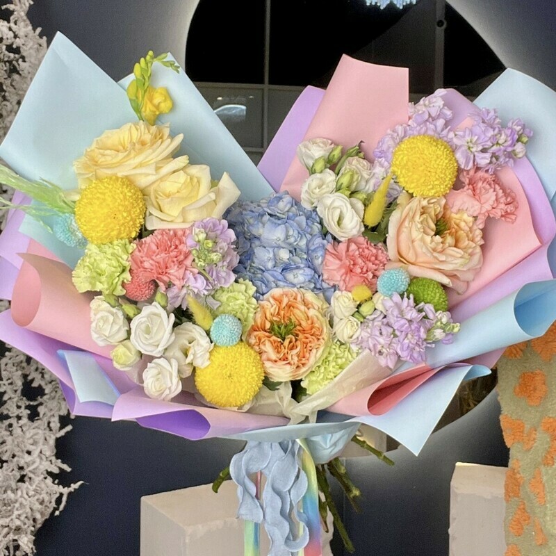 Дофаминовый букет для любимой, делюкс