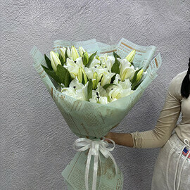 Букет из лилий