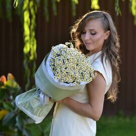 Букет милых ромашек «Трогательный момент»
