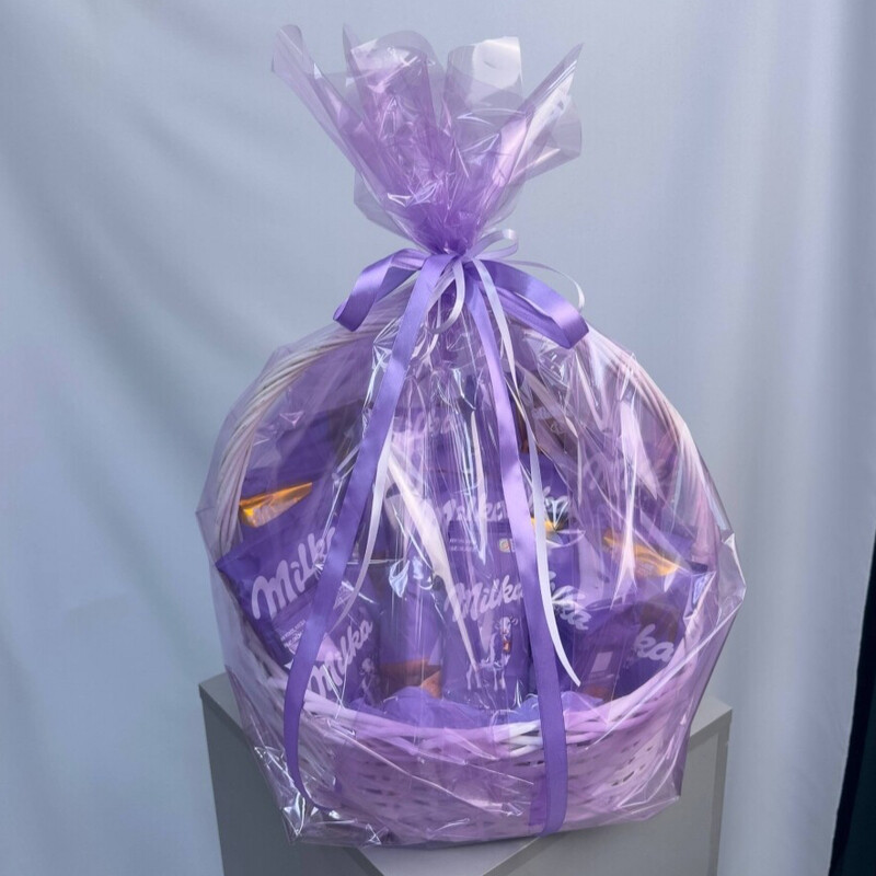 Сладкая корзина с милкой, стандартный