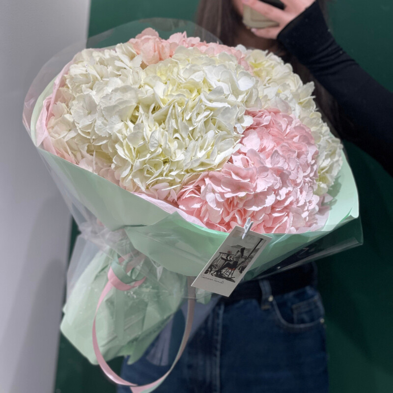 Букет гортензий, букет гортензий