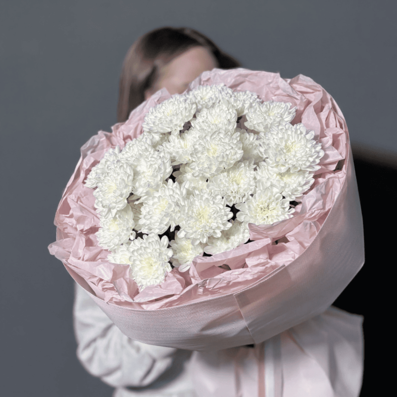 Buket iz 5 kustovih hrizantem, standart