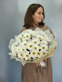 Buket iz vesennej hrizantemi romashki 209