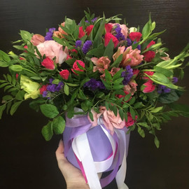 Коробка с цветами "Box