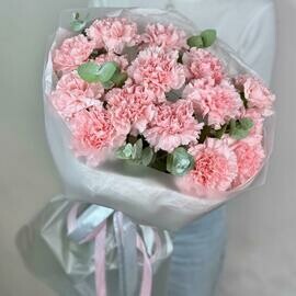 Букет из 15 диантусов