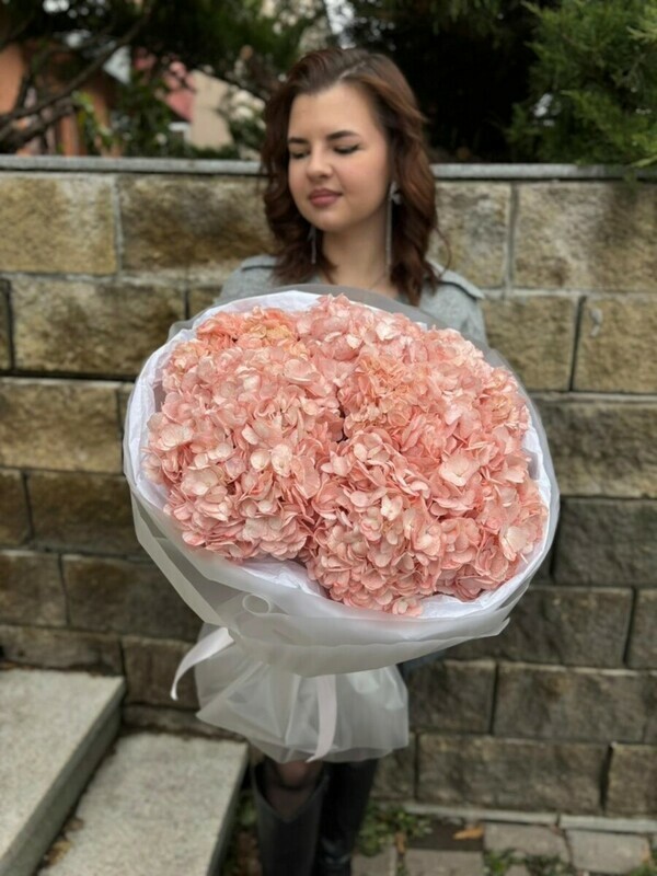 Букет из Гортензии , стандартный