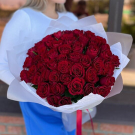 Buket «Strast_» iz kenijskih roz