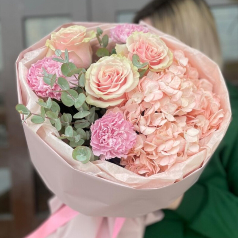 букет "нежное облако", стандартный