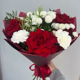 Букет с французской розой для любимой