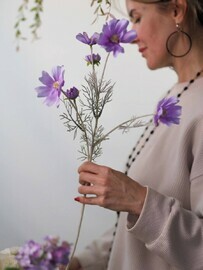 Decorative lilac braid