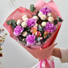 Букет «Лиловая мечта»