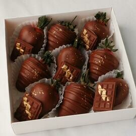 Nabor «Ejforiya» s klubnikoj v shokolade, 6-9 yagod