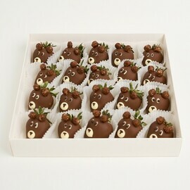 Набор «Барни» с клубникой в шоколаде, 16-20 ягод