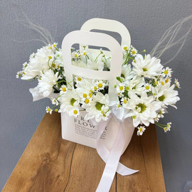 Сумочка с ромашками