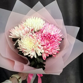 Букет из хризантем