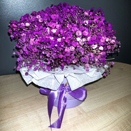 Букет из сухоцветов Гипсофилы