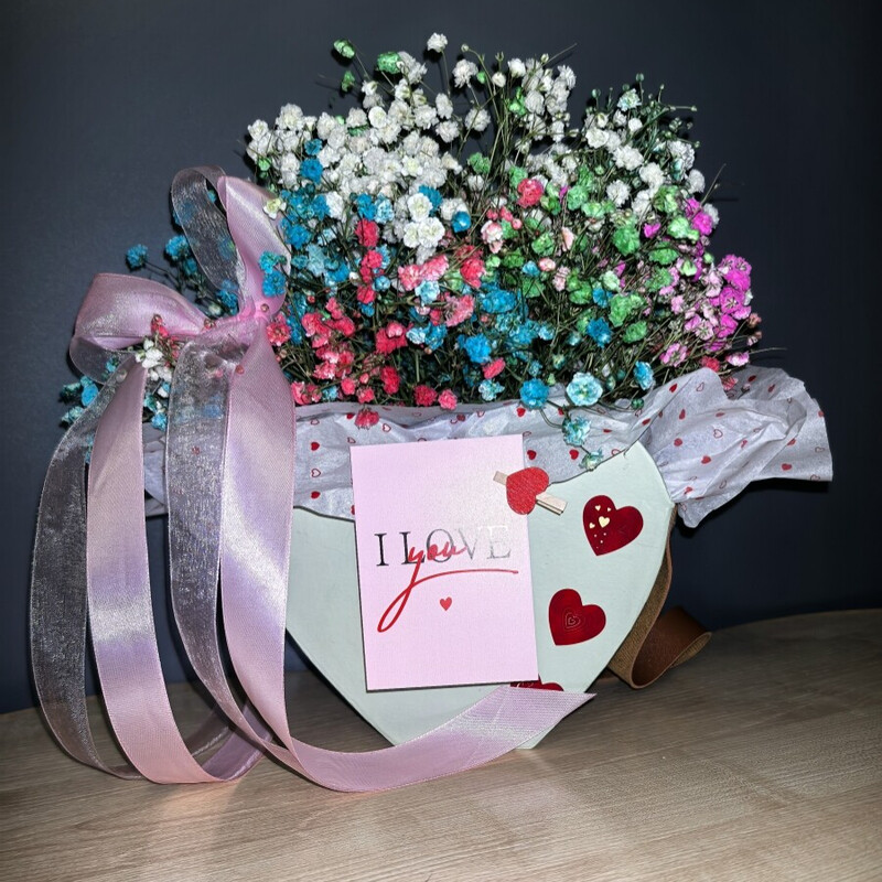 Композиция из гипсофилы, стандартный