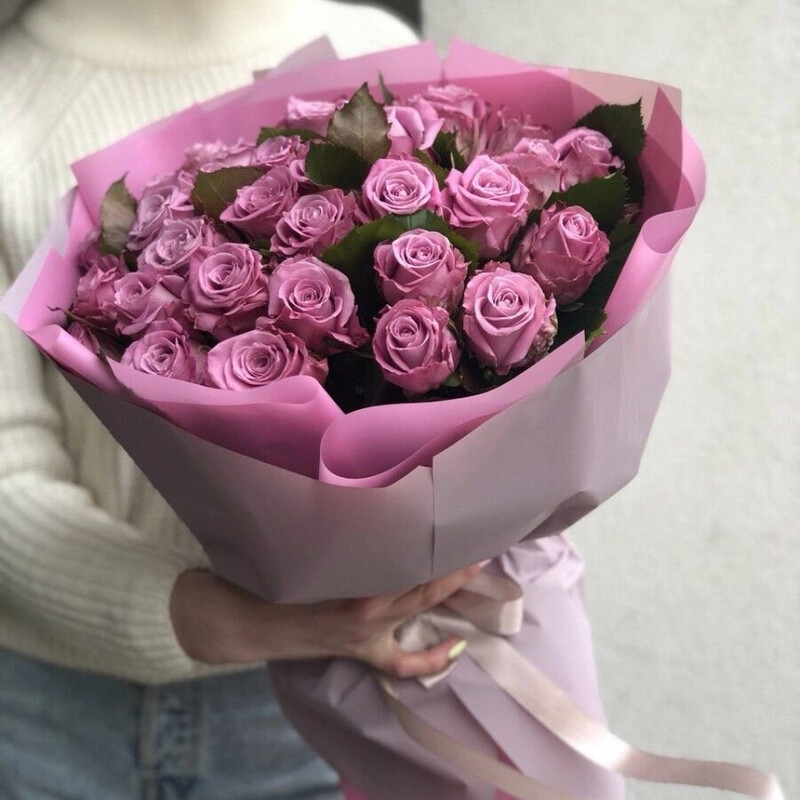 Buket 29 sirenevih roz, buket 29 sirenevih roz