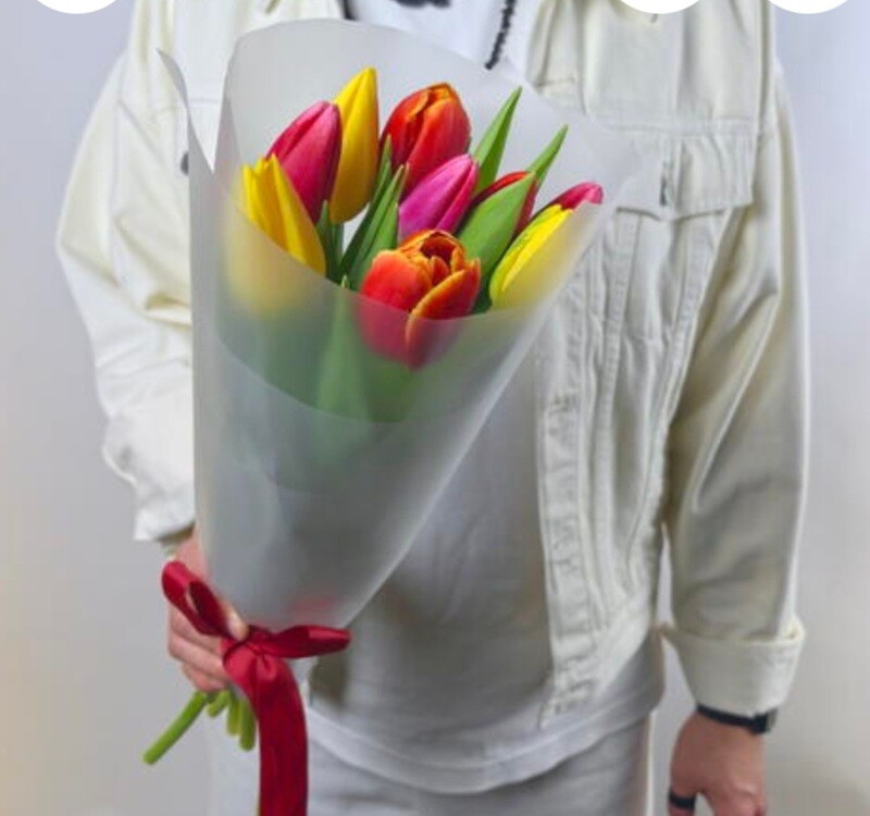 Raznotcvetnie tyul_pani  9sht, standart