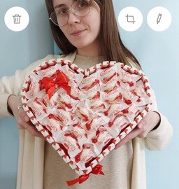 Шкатулка из конфет