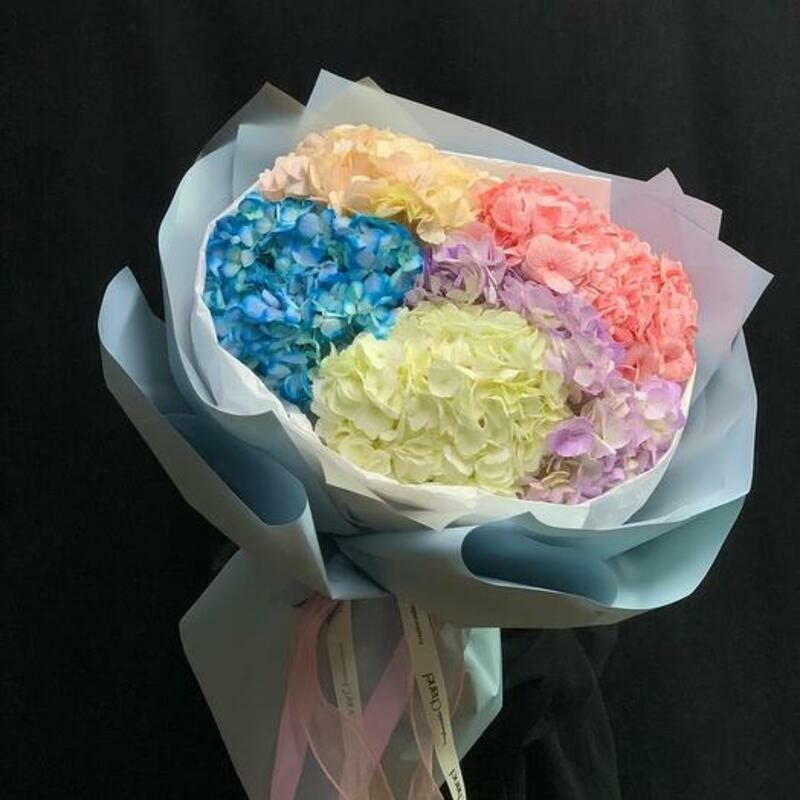 Букет из гортензий, стандартный