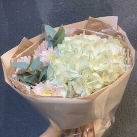 Цветы Гортензия красивый букет