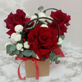 Сумочка с французскми розами