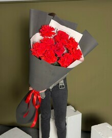 Букет гигант с французскими розами