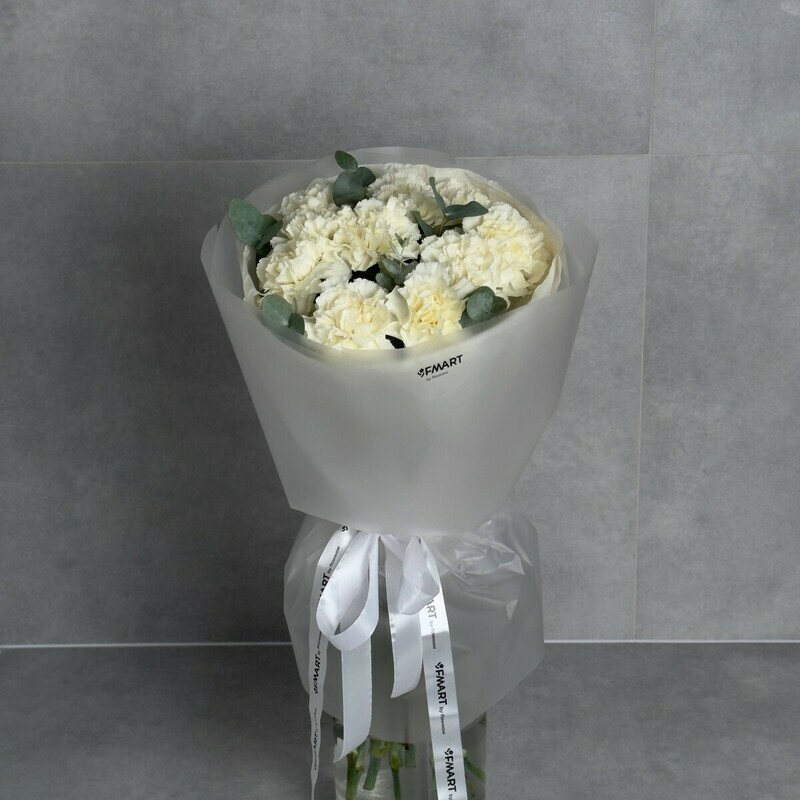 Buket iz belih diantusov, standart