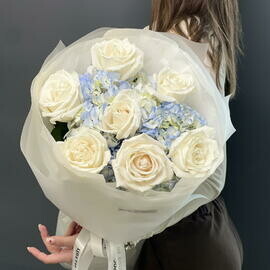 Nezhnij buket «Golubaya Gavan_»