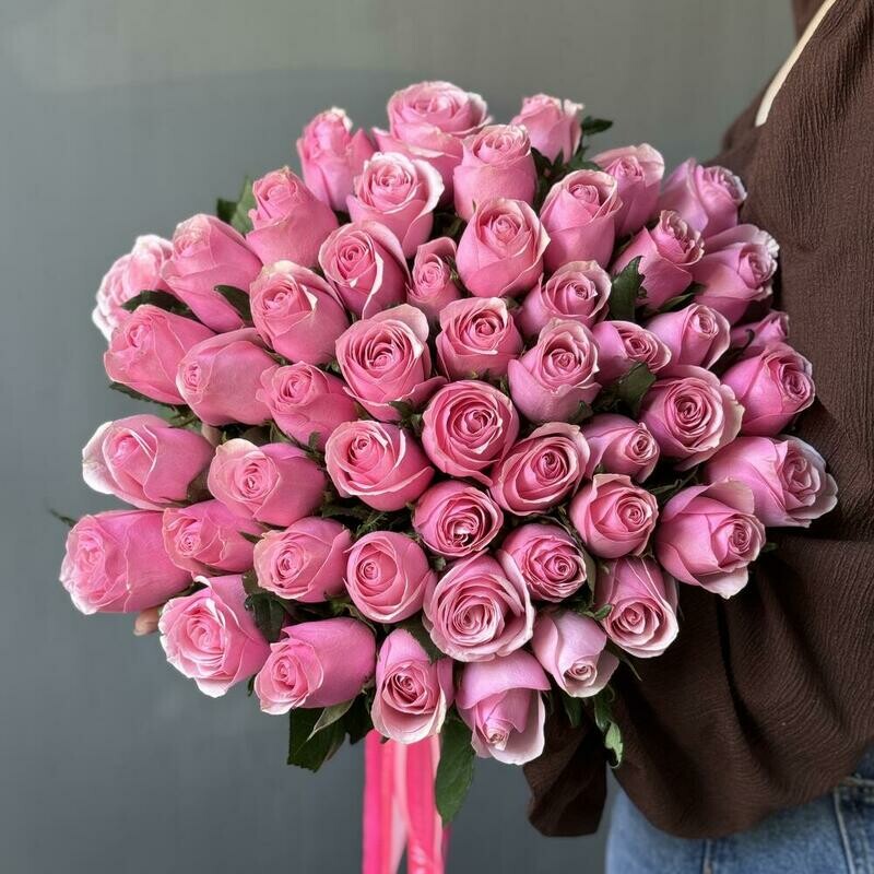 Моно 51 розовая Кения под ленту, стандартный