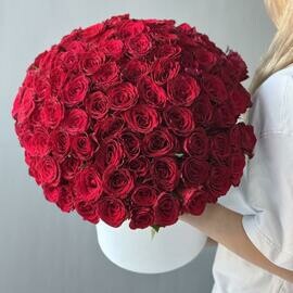 TCveti v korobke «101 krasnaya Keniya»