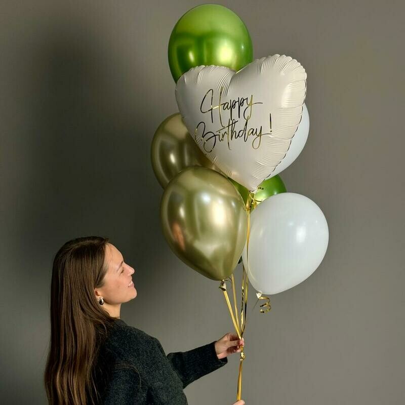 Set sharov «S Dnem rozhdeniya», standart