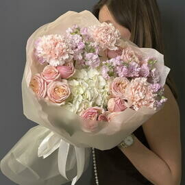 Букет «Розовое утро»