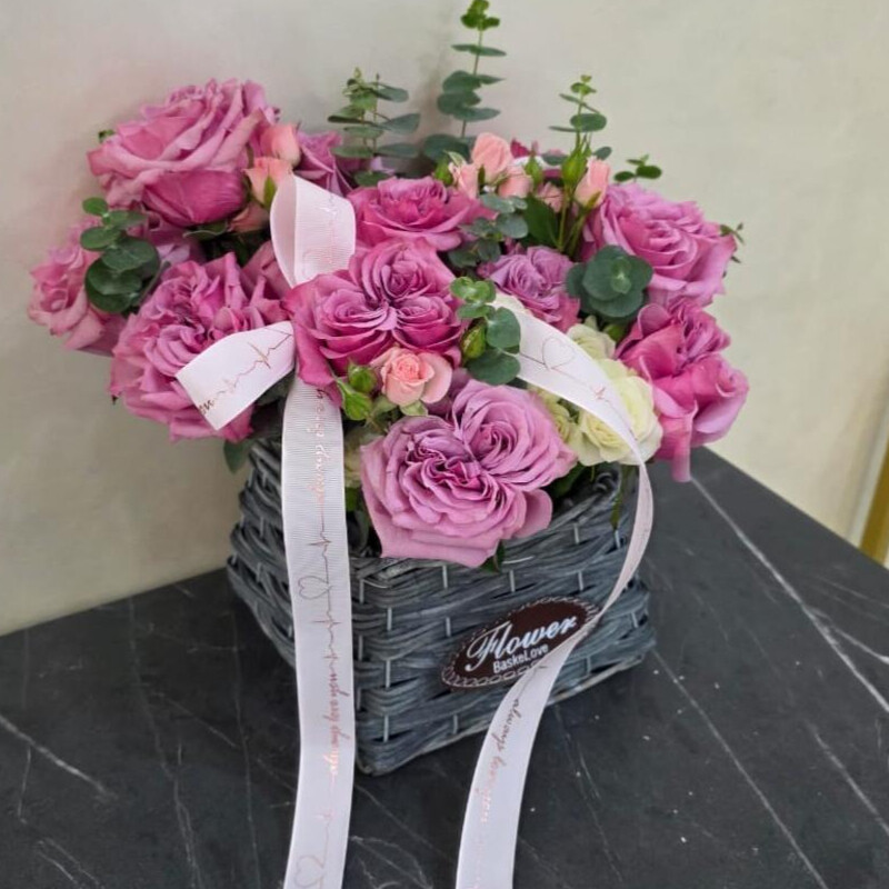 Корзина с цветами45, стандартный