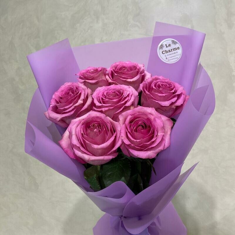 Buket 7 roz, buket 7 roz