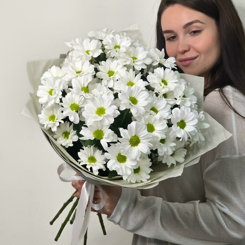 Ромашки  Букет из 5 веток хризантем, ромашки  букет из 5 веток хризантем