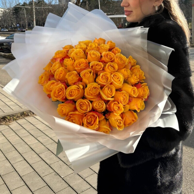 букет из 51 розы, 51 роза