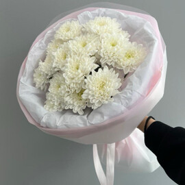 букет кустовых хризантем