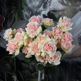 Bouquet of 25 French roses