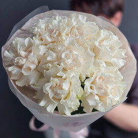 Buket "Frantcuzskie rozi kremovie"