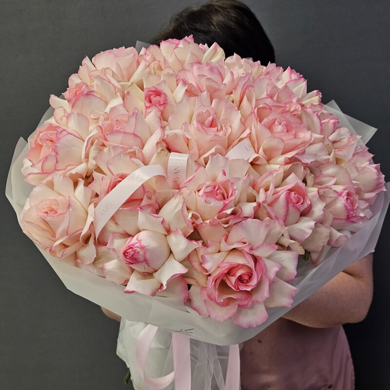 Букет французских роз Эсперанса, 21 шт.