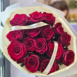 Buket krasnih roz Eksplorer