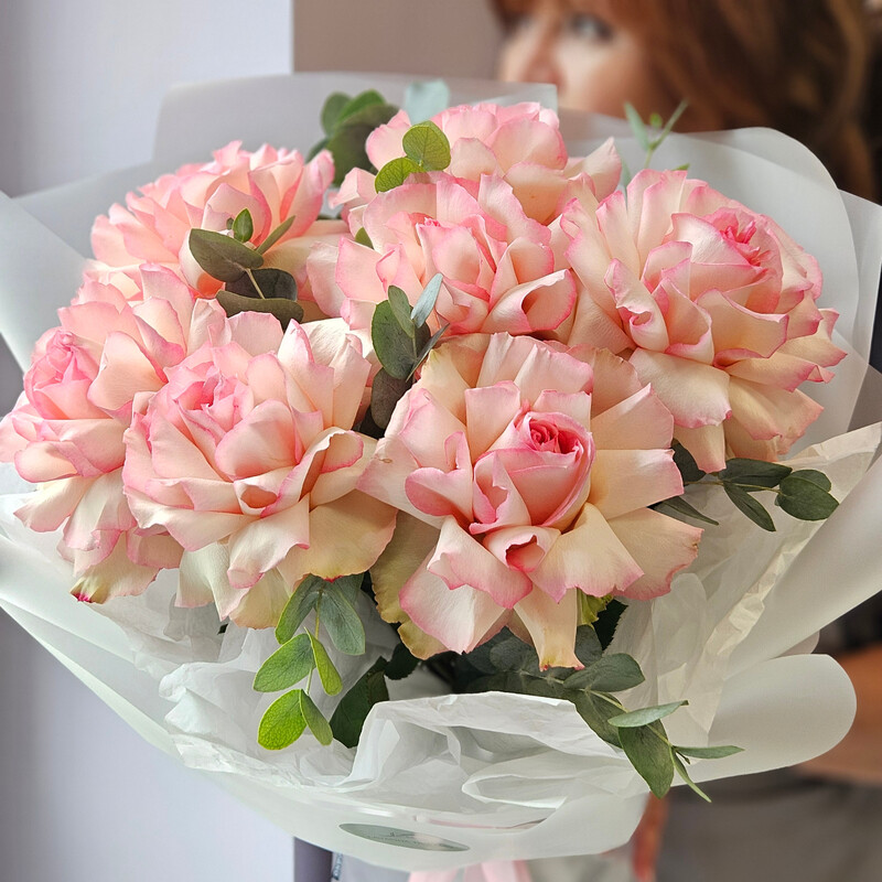 Bouquet "French roses Charm", 5 roz