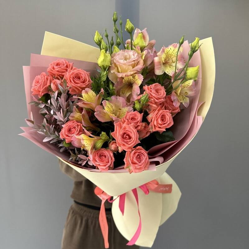 Bouquet "Watercolors of summer", standart