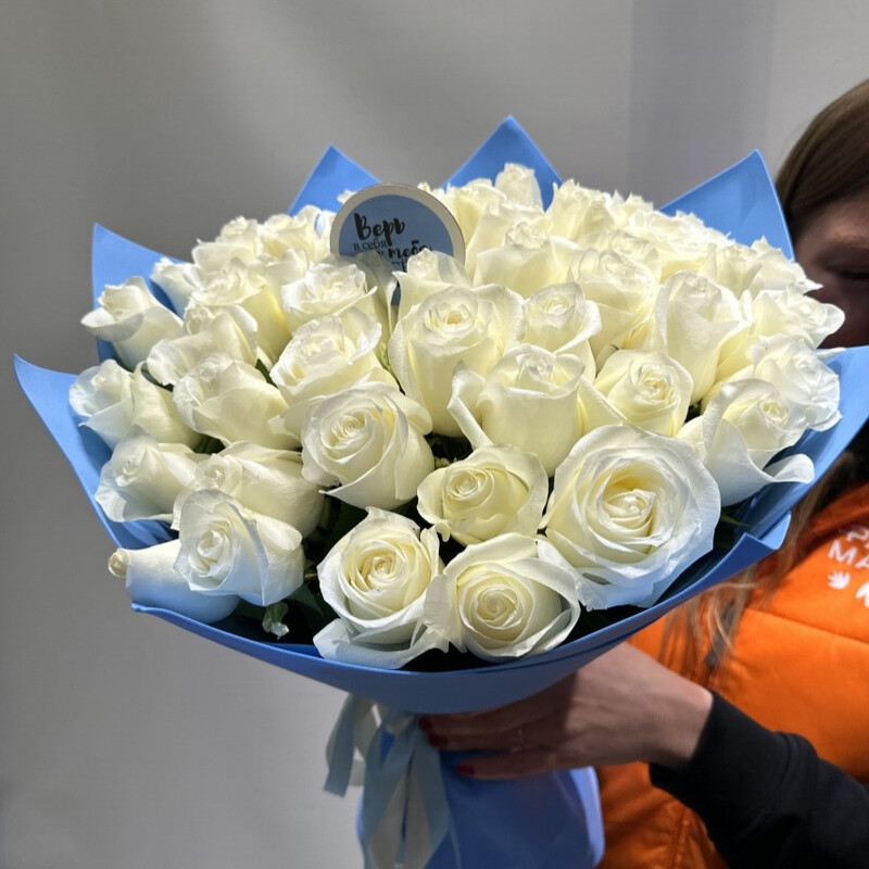 Buket iz belih roz, standart
