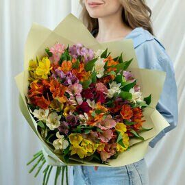 Buket iz al_stromerij - 25 shtuk