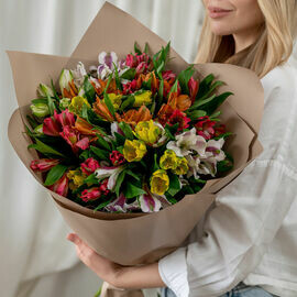 Buket iz al_stromerij - 15 shtuk